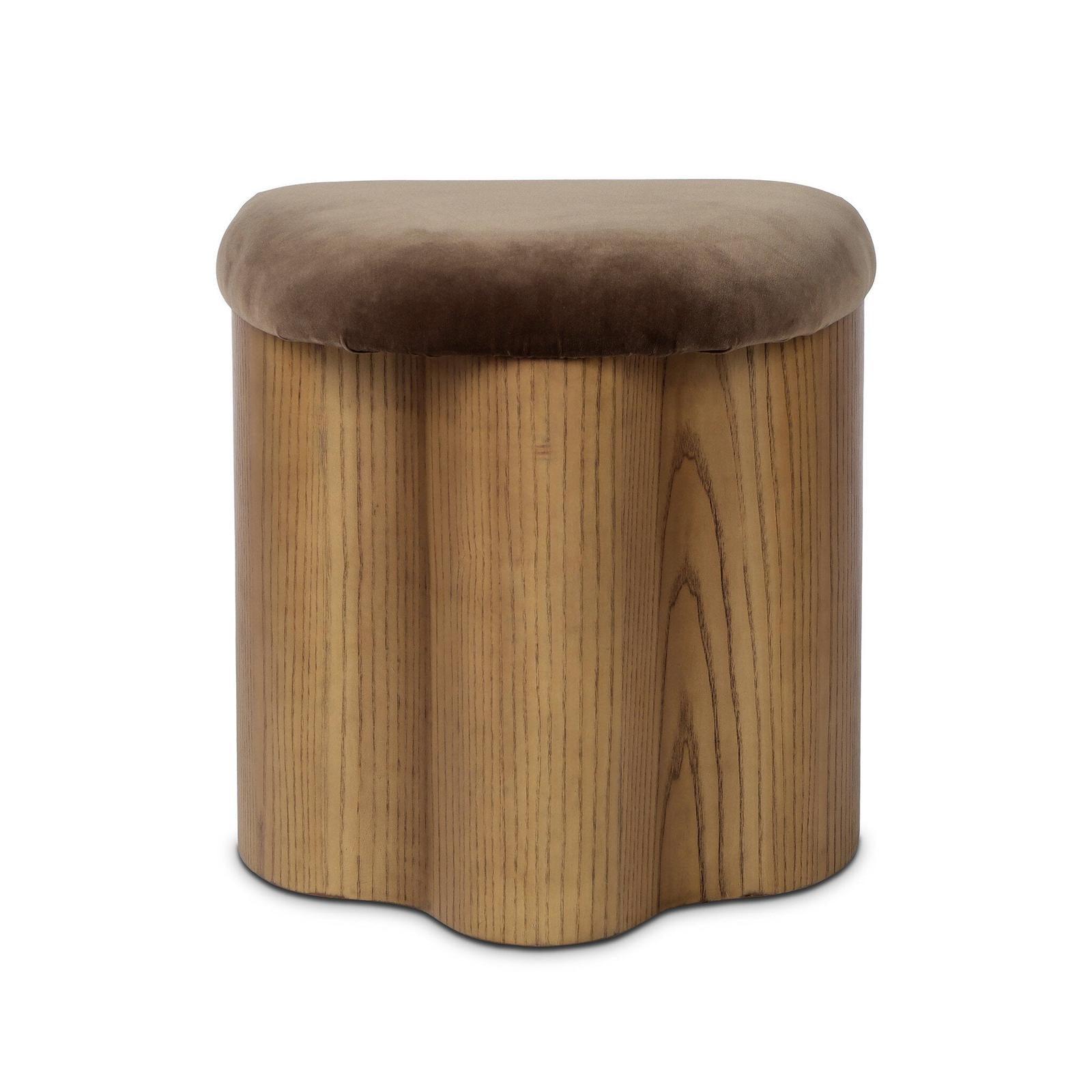 Karick Accent Stool - Surrey Mink