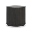 Four Hands Ona Smoked Black Mindi Veneer End Table