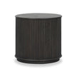 Four Hands Ona Smoked Black Mindi Veneer End Table