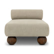 Leilani Outdoor Chaise - Alessi Buff