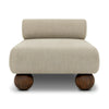 Leilani Outdoor Chaise - Alessi Buff