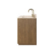 Four Hands Brookhurst Satin Drifted Oak Veneer Double Vanity