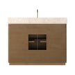 Four Hands Brookhurst Satin Drifted Oak Veneer Single Wide Vanity