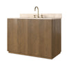 Four Hands Brookhurst Satin Drifted Oak Veneer Single Wide Vanity