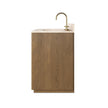 Four Hands Brookhurst Satin Drifted Oak Veneer Single Wide Vanity