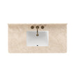 Four Hands Brookhurst Satin Drifted Oak Veneer Single Wide Vanity