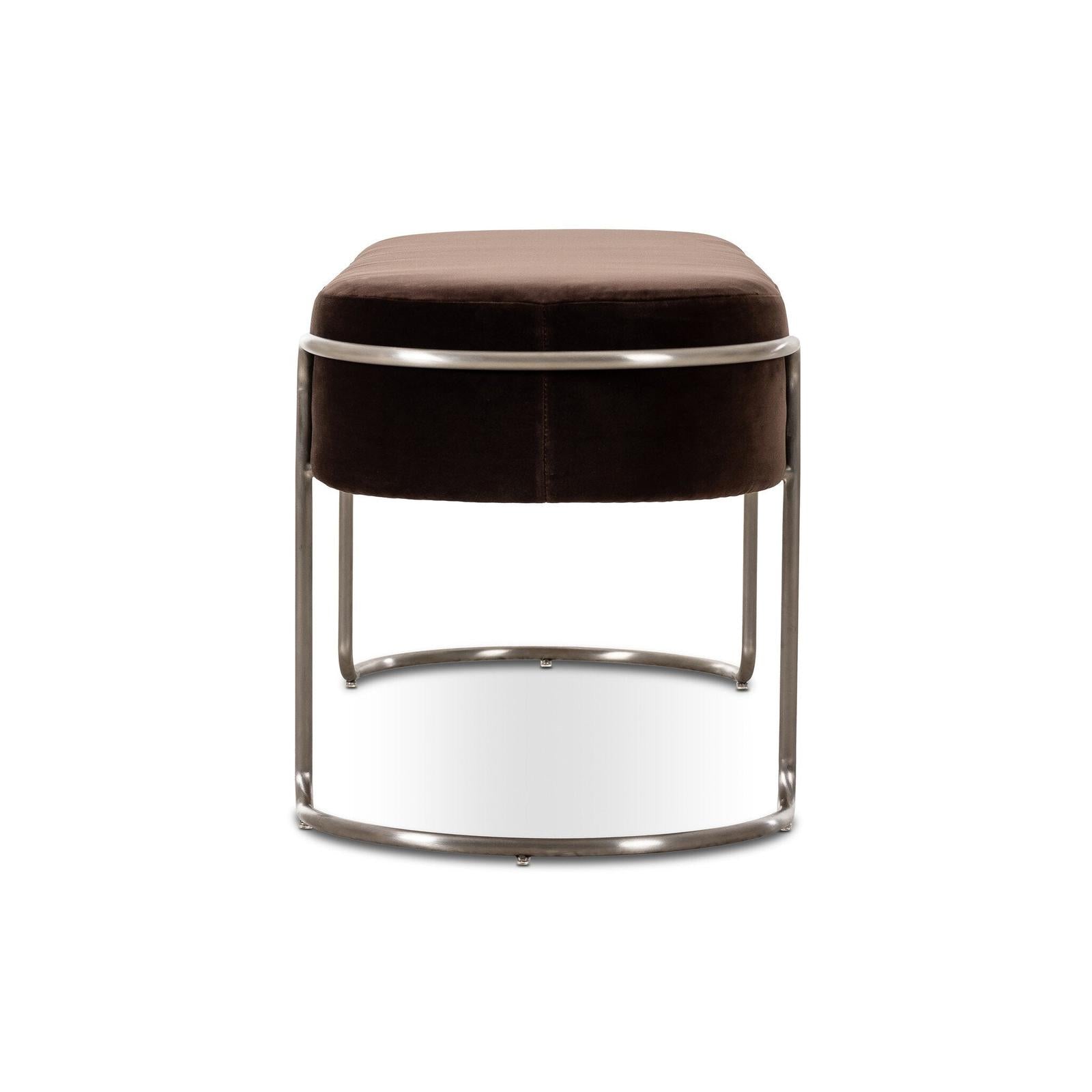 Savoy Accent Bench - Surrey Cocoa