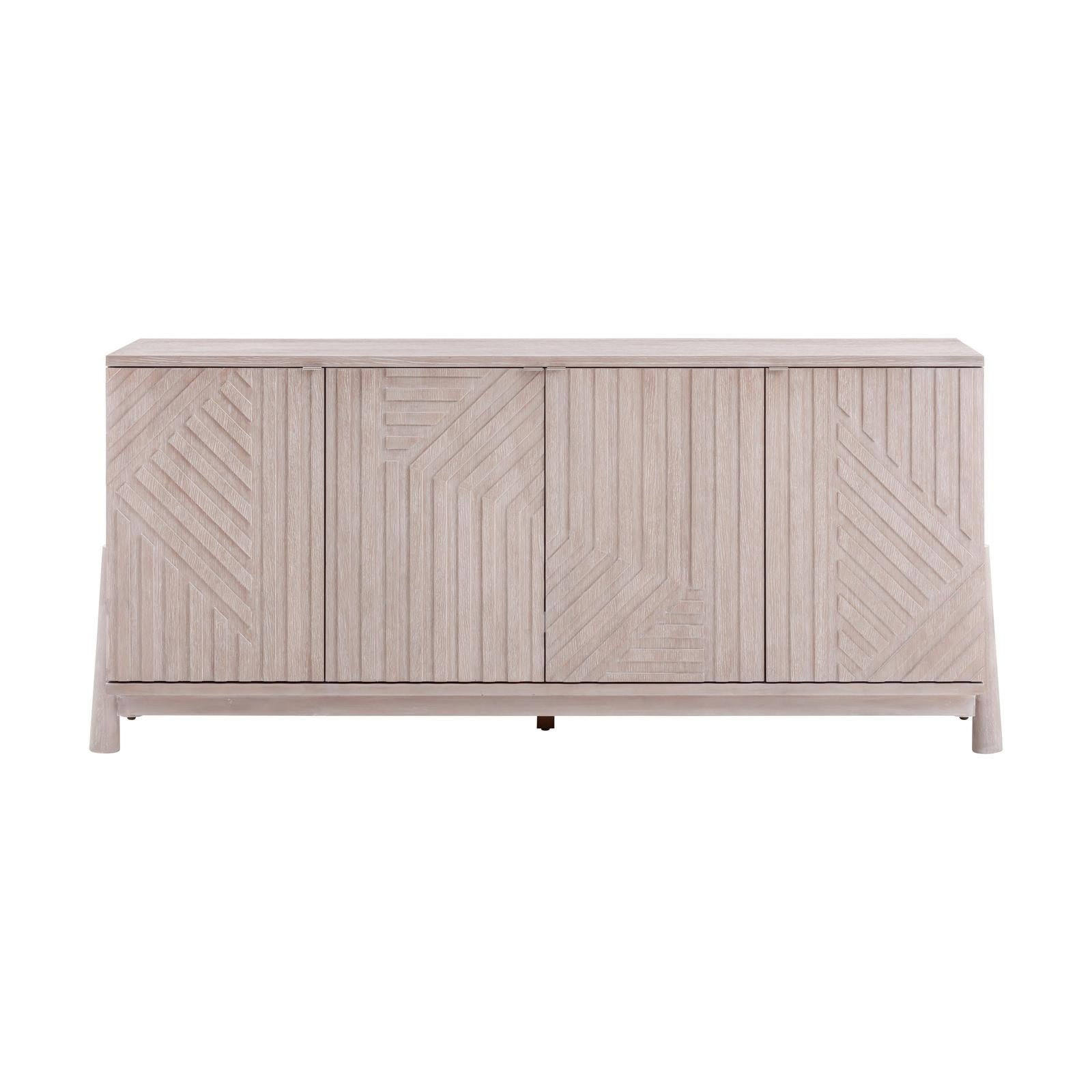 Bassett Mirror Horizons Four Door Cabinet