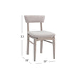Bassett Mirror Horizons Dining Chair - Set of 2