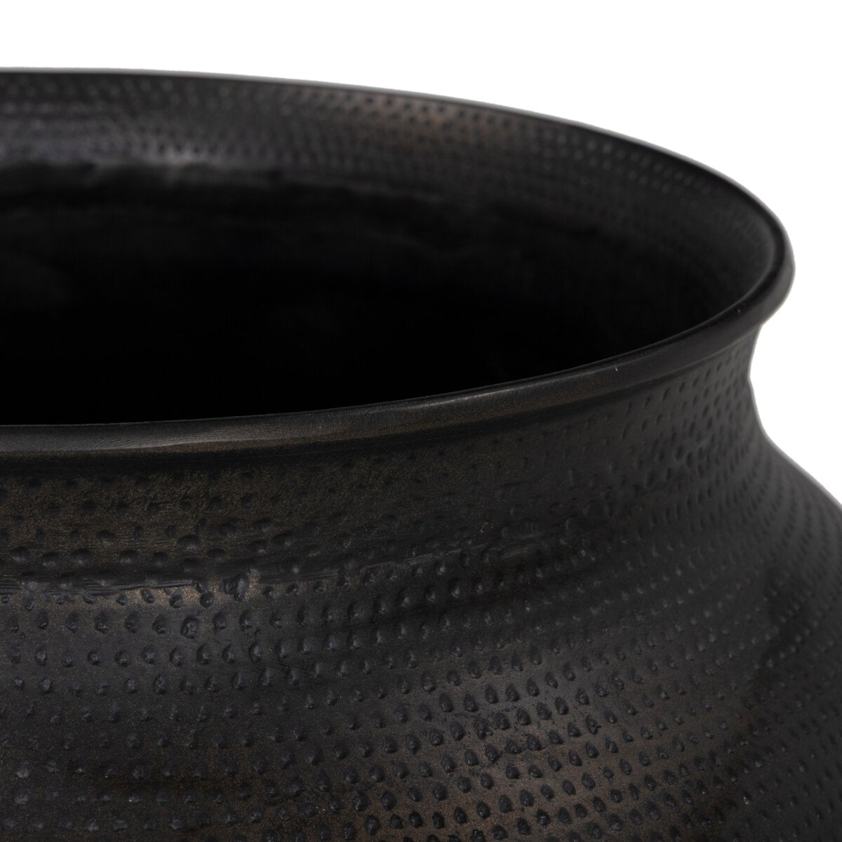 Kavya Planter - Hammered Antique Bronze