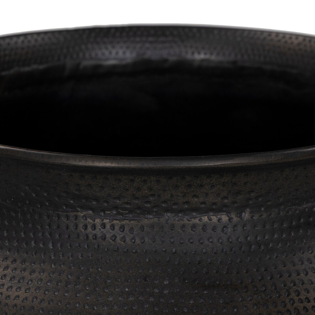 Kavya Planter - Hammered Antique Bronze