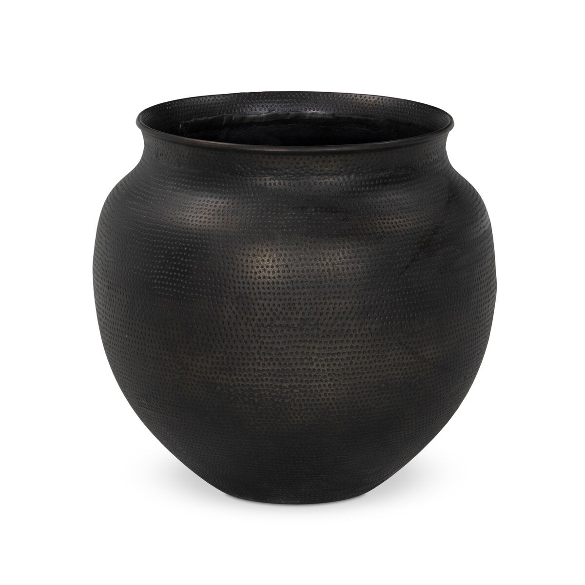 Kavya Planter - Hammered Antique Bronze