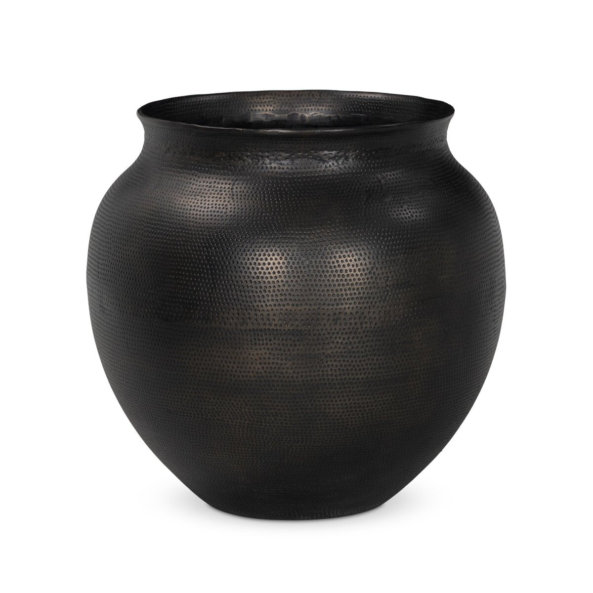 Kavya Planter - Hammered Antique Bronze