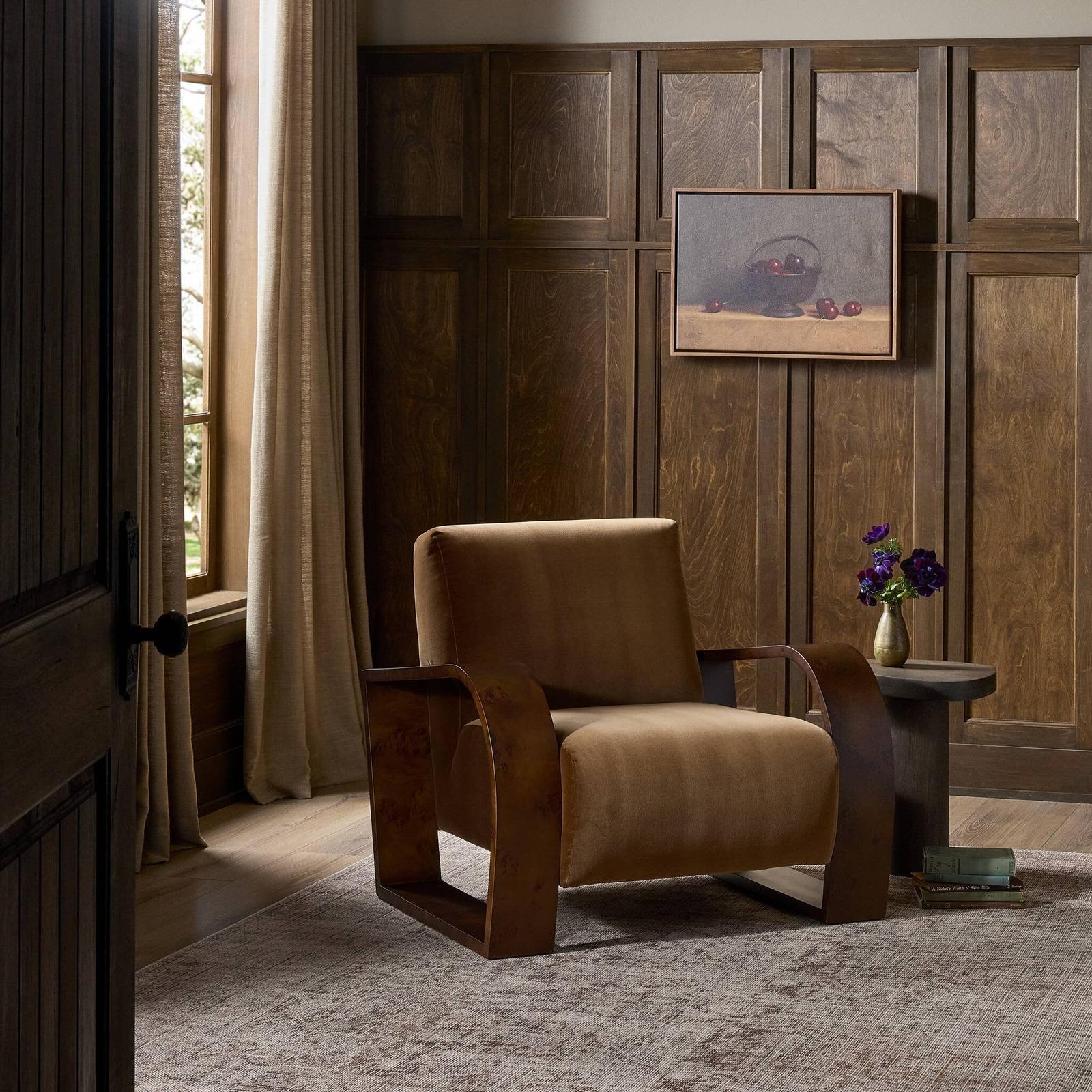 Montez Chair - Surrey Ochre