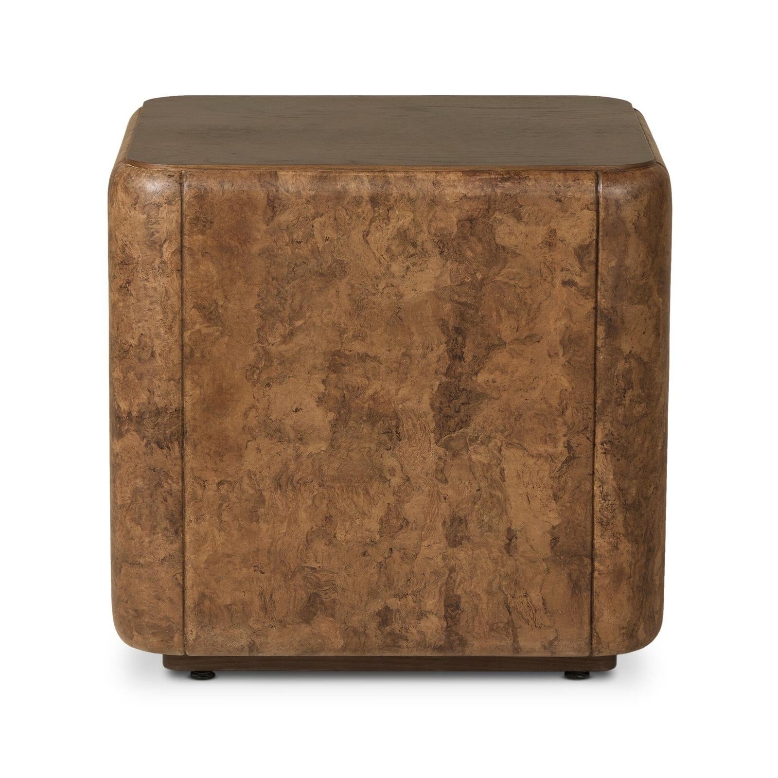 Four Hands Lola Chestnut Oak Veneer End Table