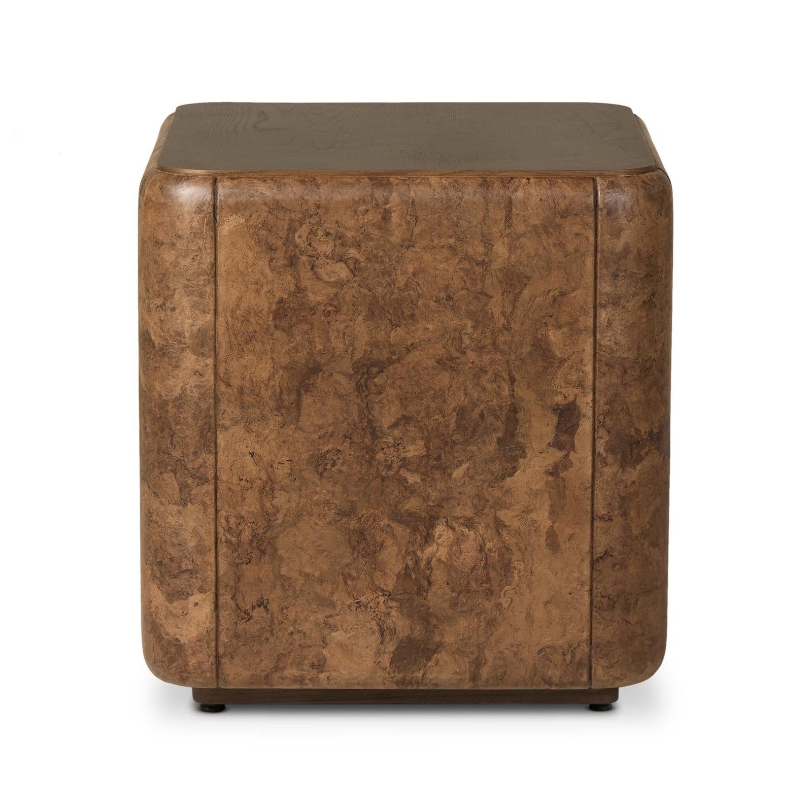 Four Hands Lola Chestnut Oak Veneer End Table