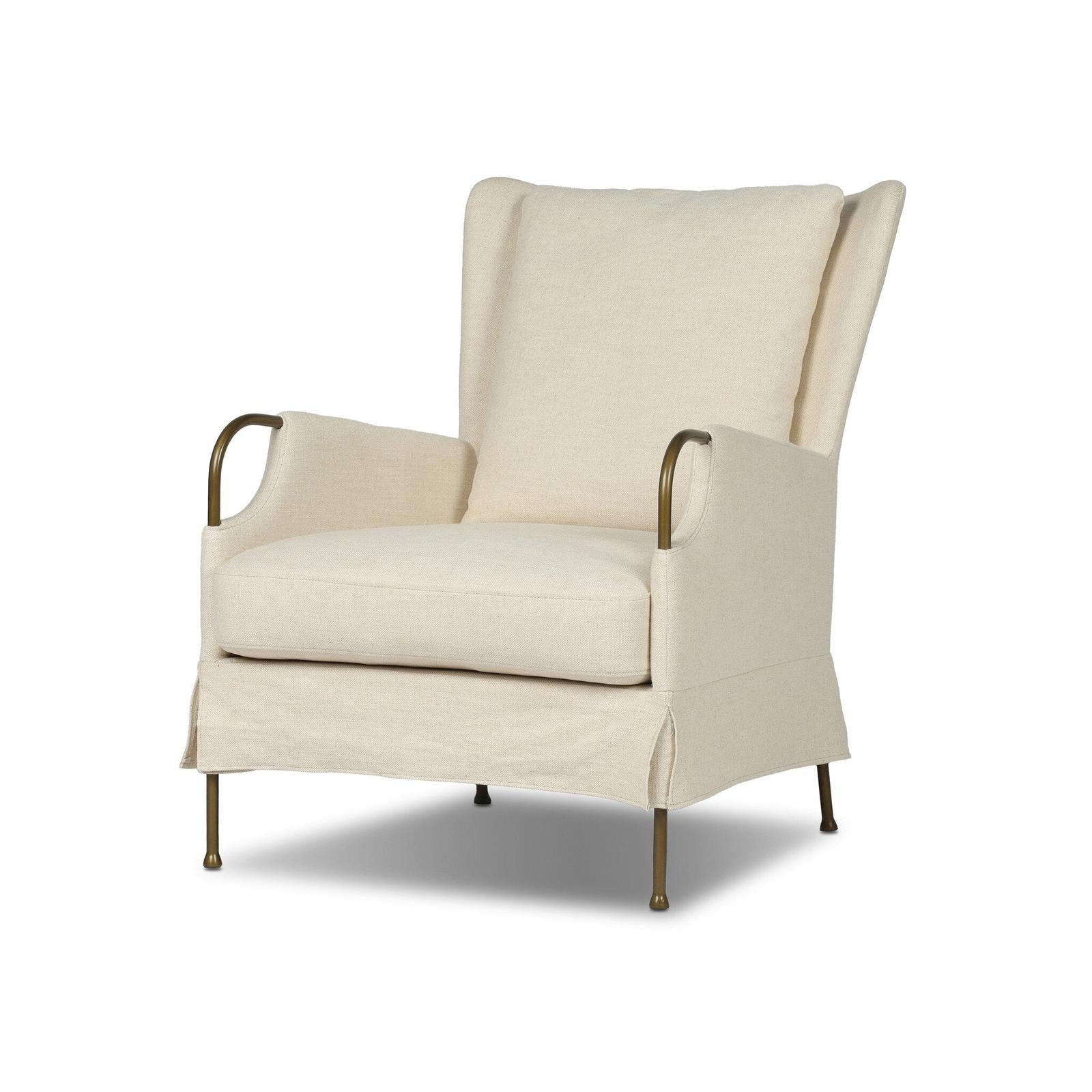 Jenaya Chair - Bergamo Parchment