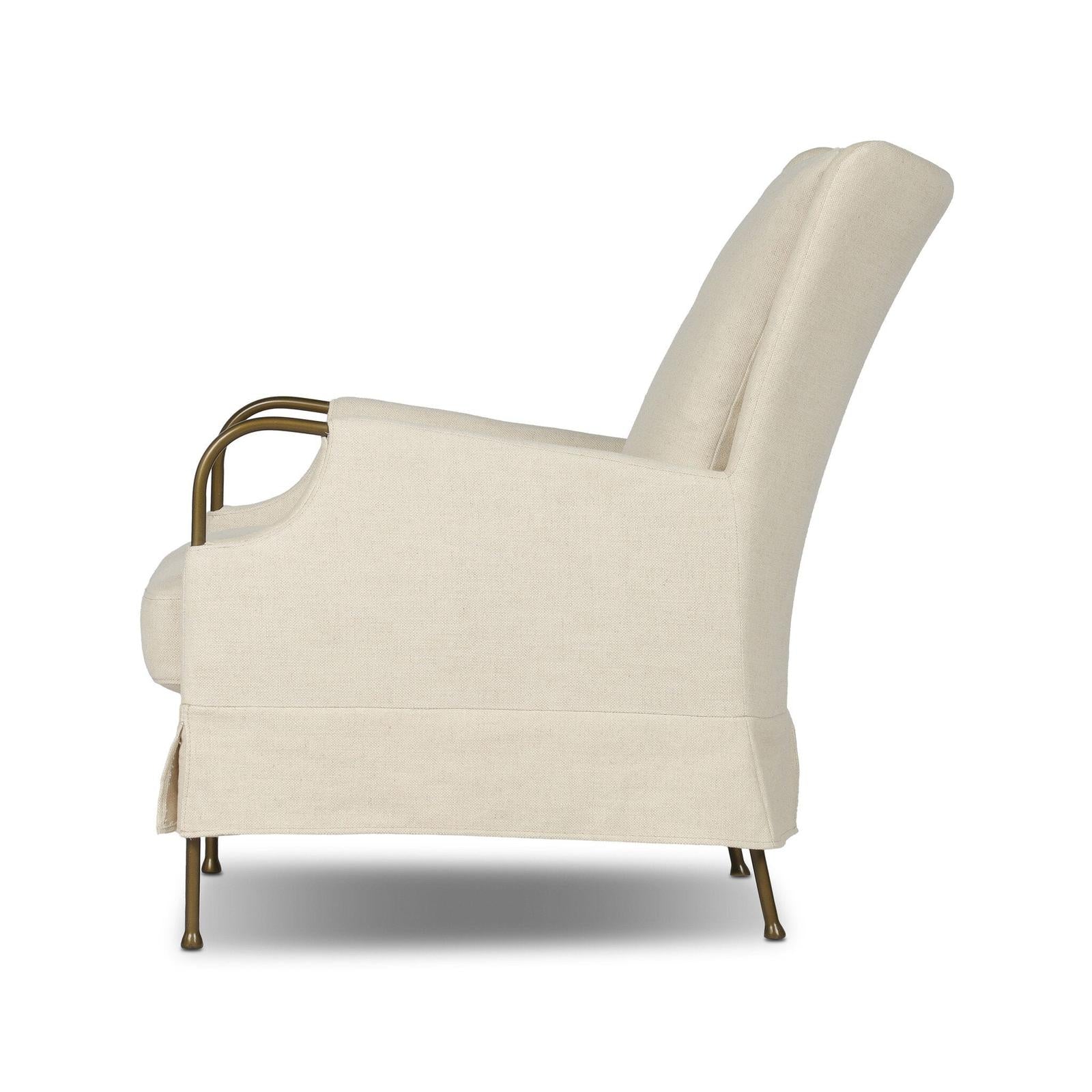 Jenaya Chair - Bergamo Parchment
