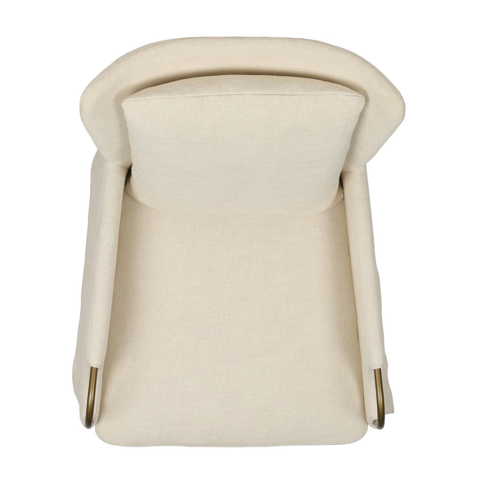 Jenaya Chair - Bergamo Parchment