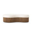 Celeste Cocktail Ottoman - Crypton Nomad Snow