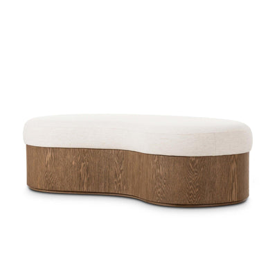 Celeste Cocktail Ottoman - Crypton Nomad Snow