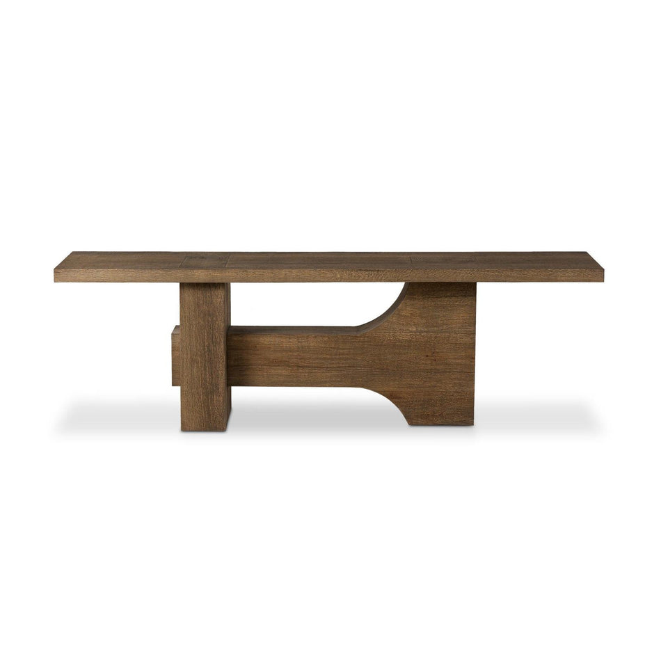 Four Hands Bia Rustic Brown Console Table