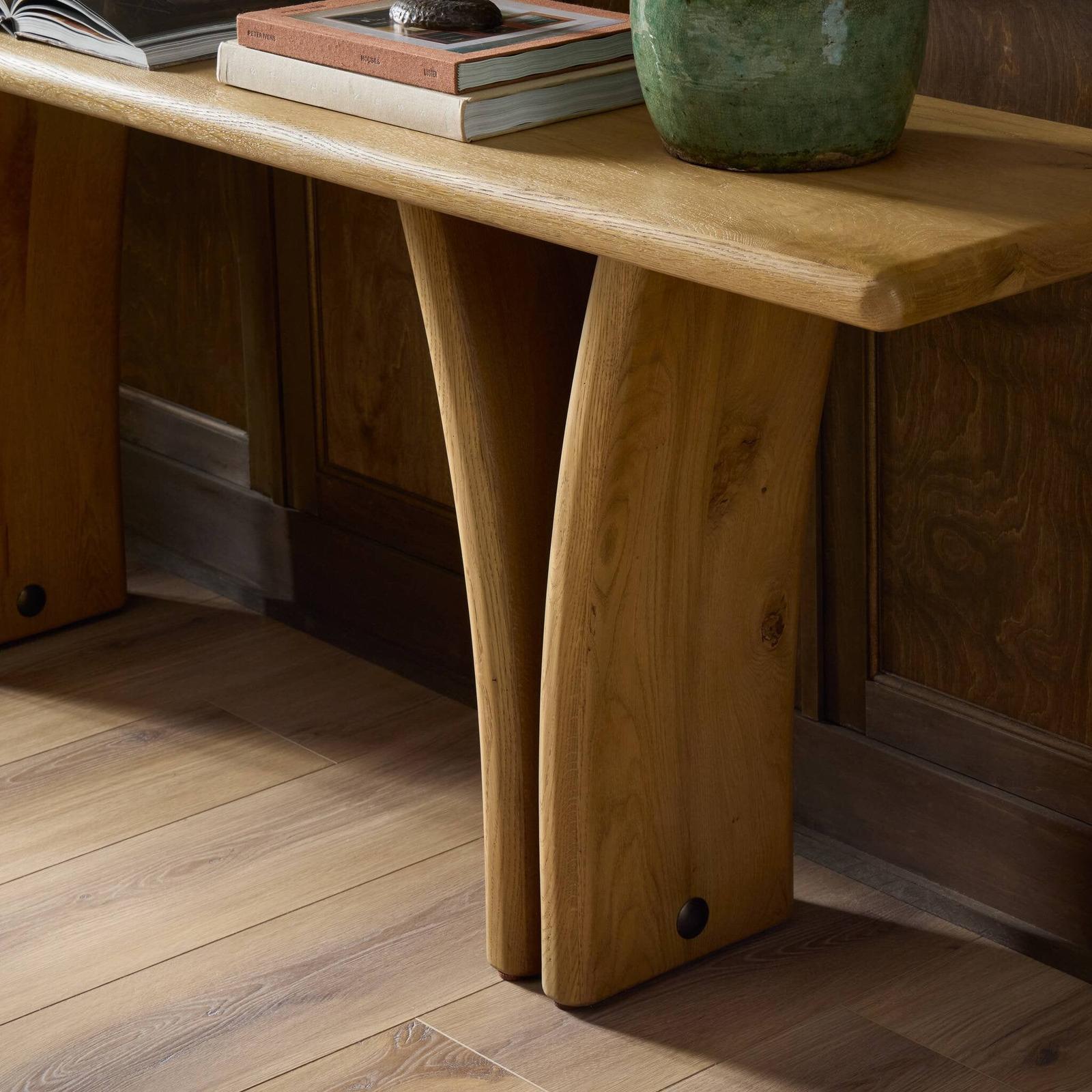 Marcon Console Table - Natural Reclaimed French Oak