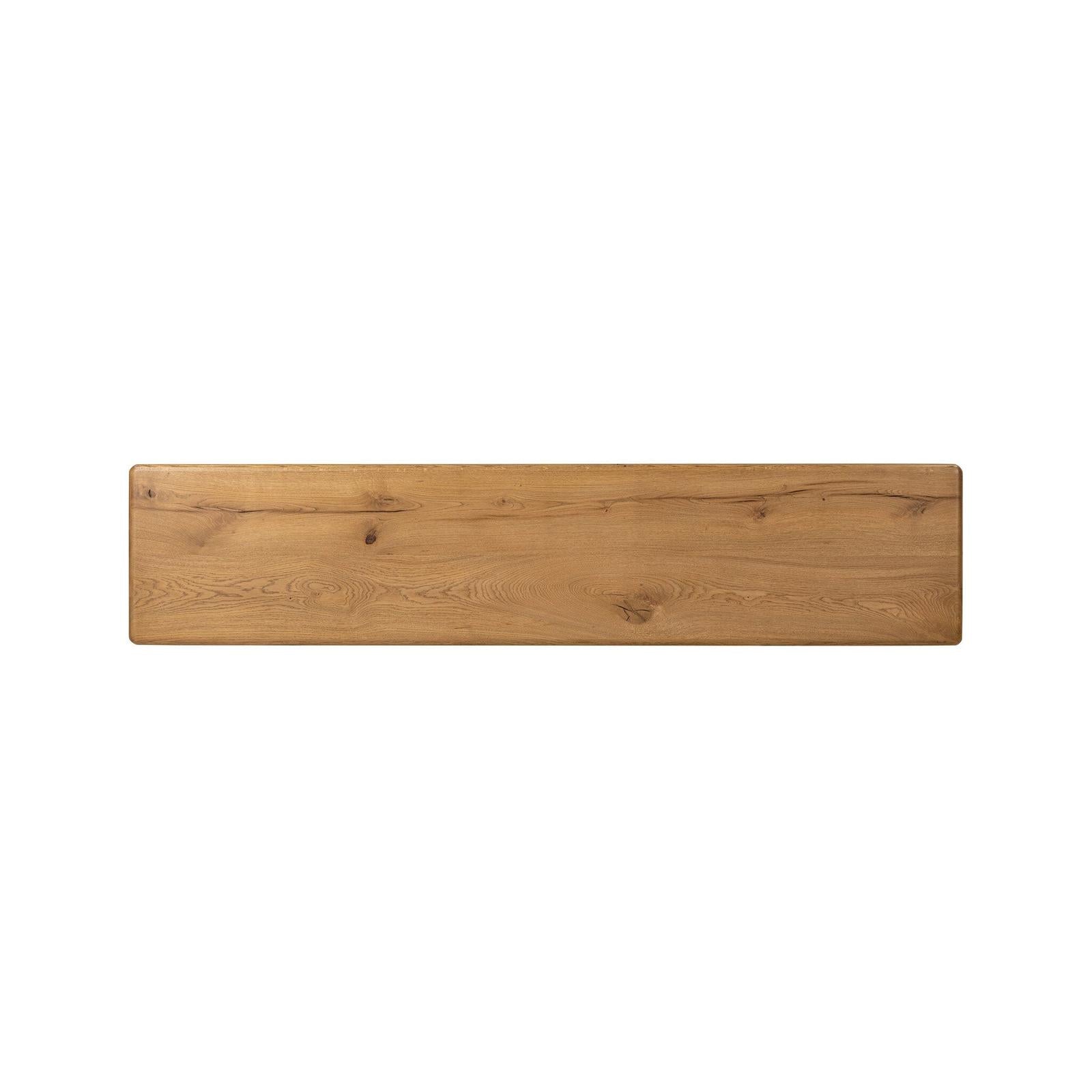 Marcon Console Table - Natural Reclaimed French Oak