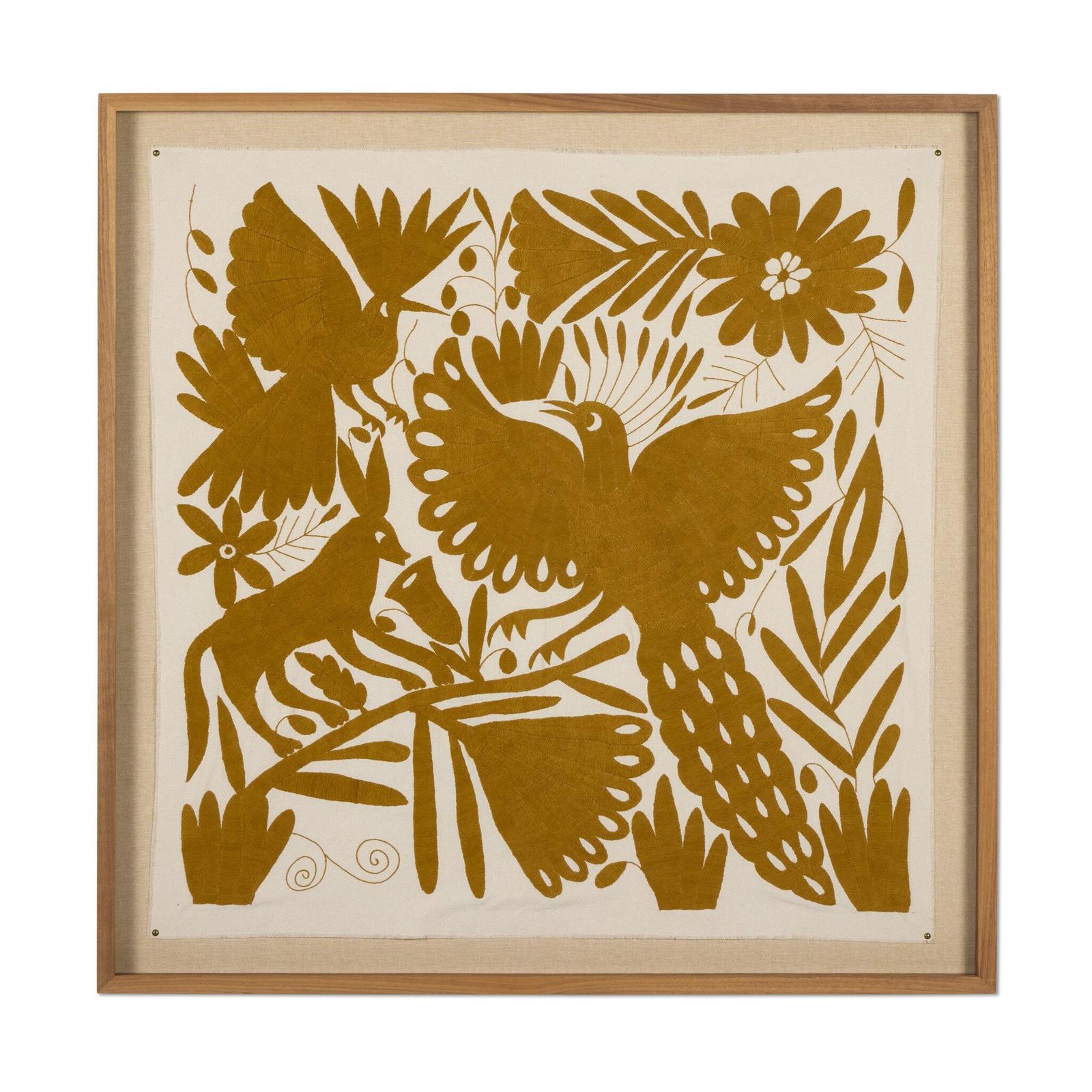 Otomi Framed Textile