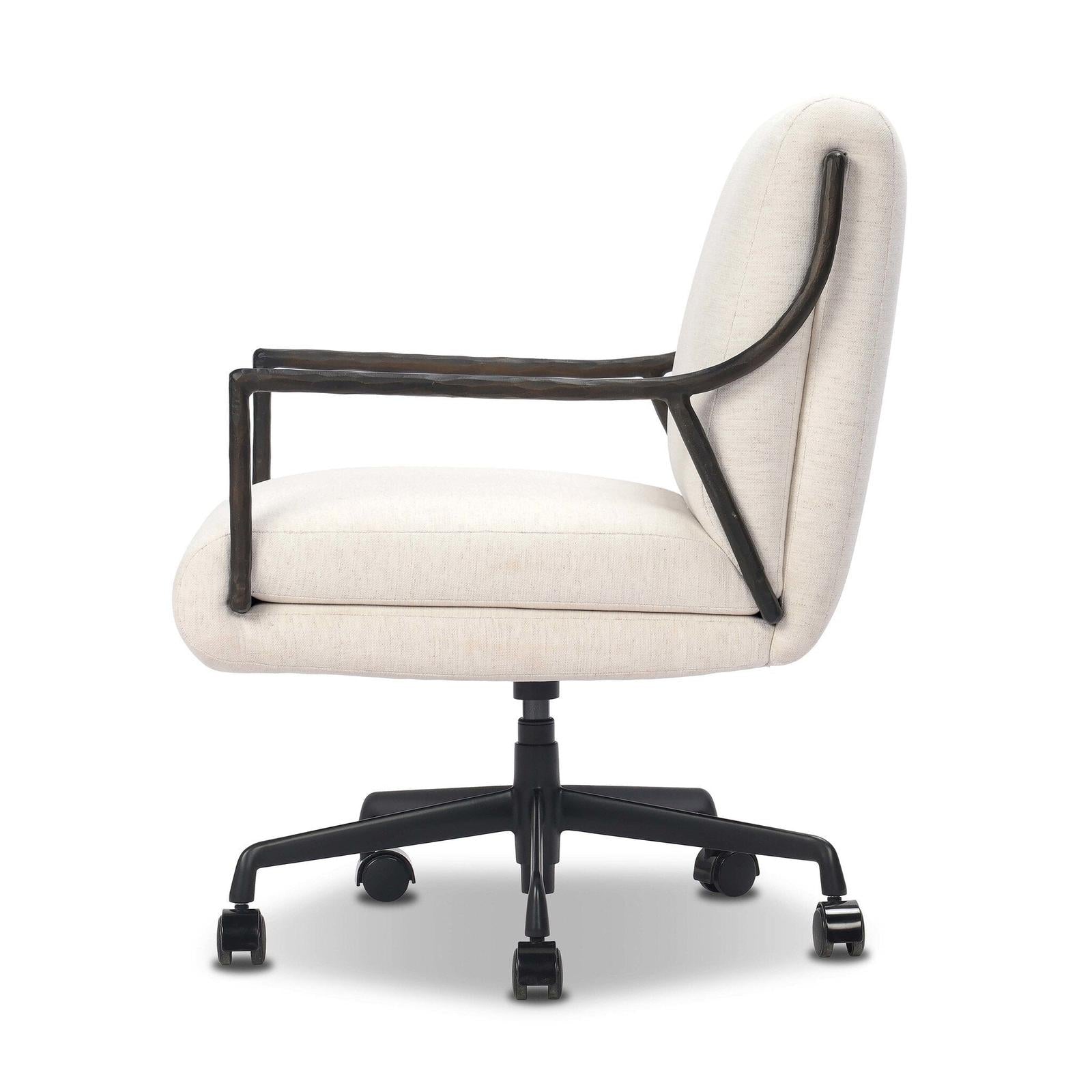 Cassidy Desk Chair - Crypton Nomad Snow