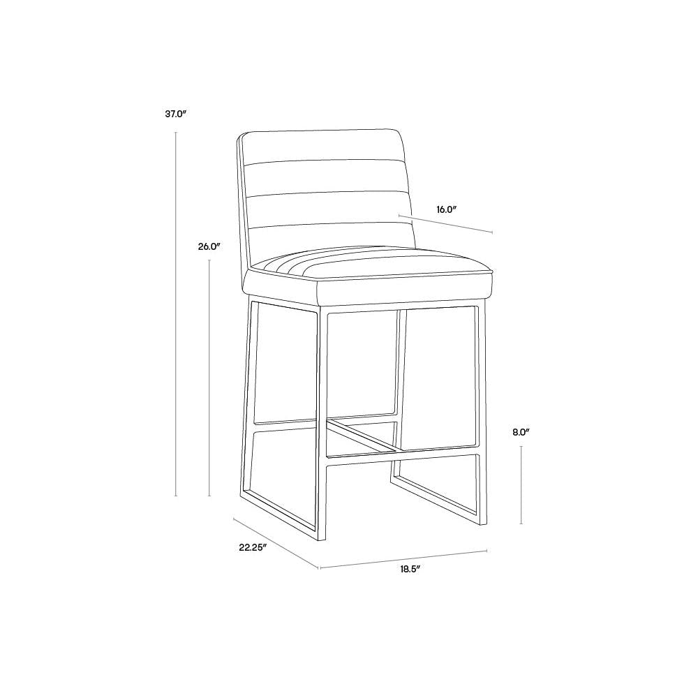 Sunpan Spyros Counter Stool