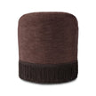 Aurora Fringe Swivel Chair - Laughlin Plum