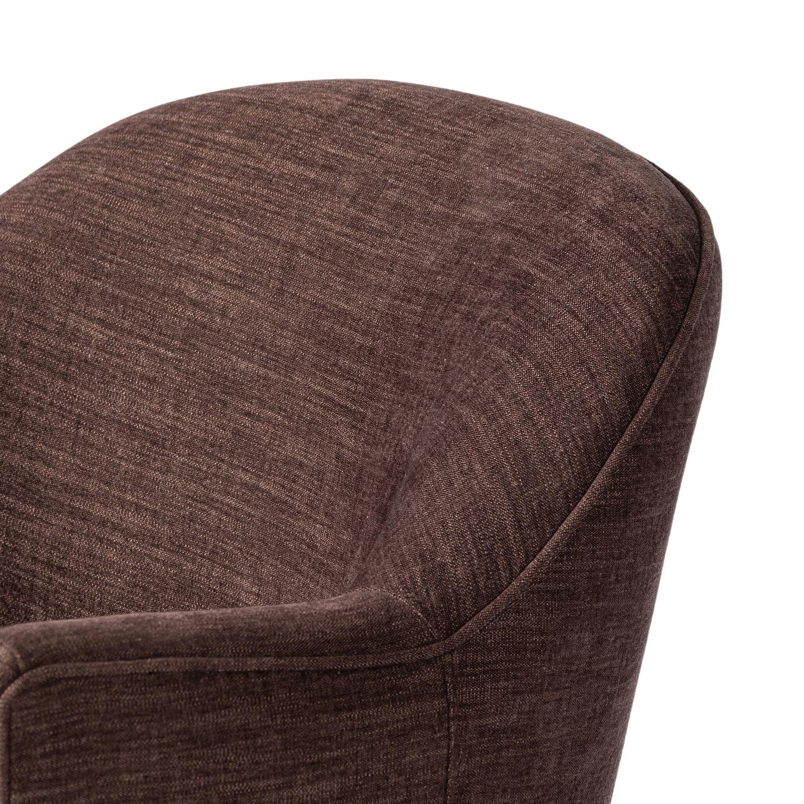 Aurora Fringe Swivel Chair - Laughlin Plum