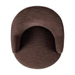 Aurora Fringe Swivel Chair - Laughlin Plum