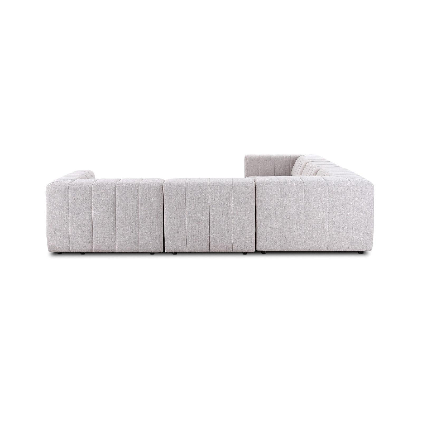 Langham Power Recliner 5-Piece Sectional - Napa Sandstone