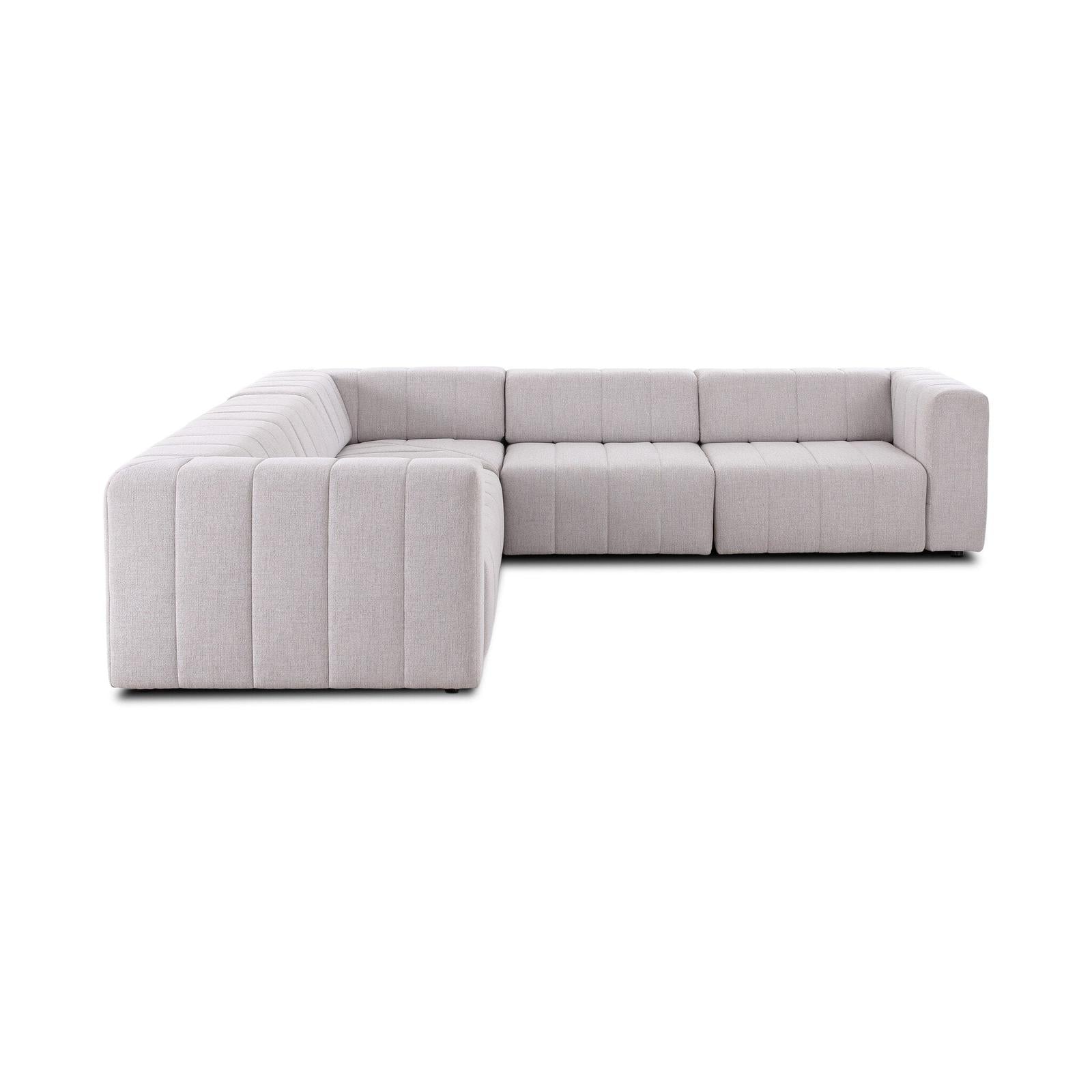 Langham Power Recliner 5-Piece Sectional - Napa Sandstone
