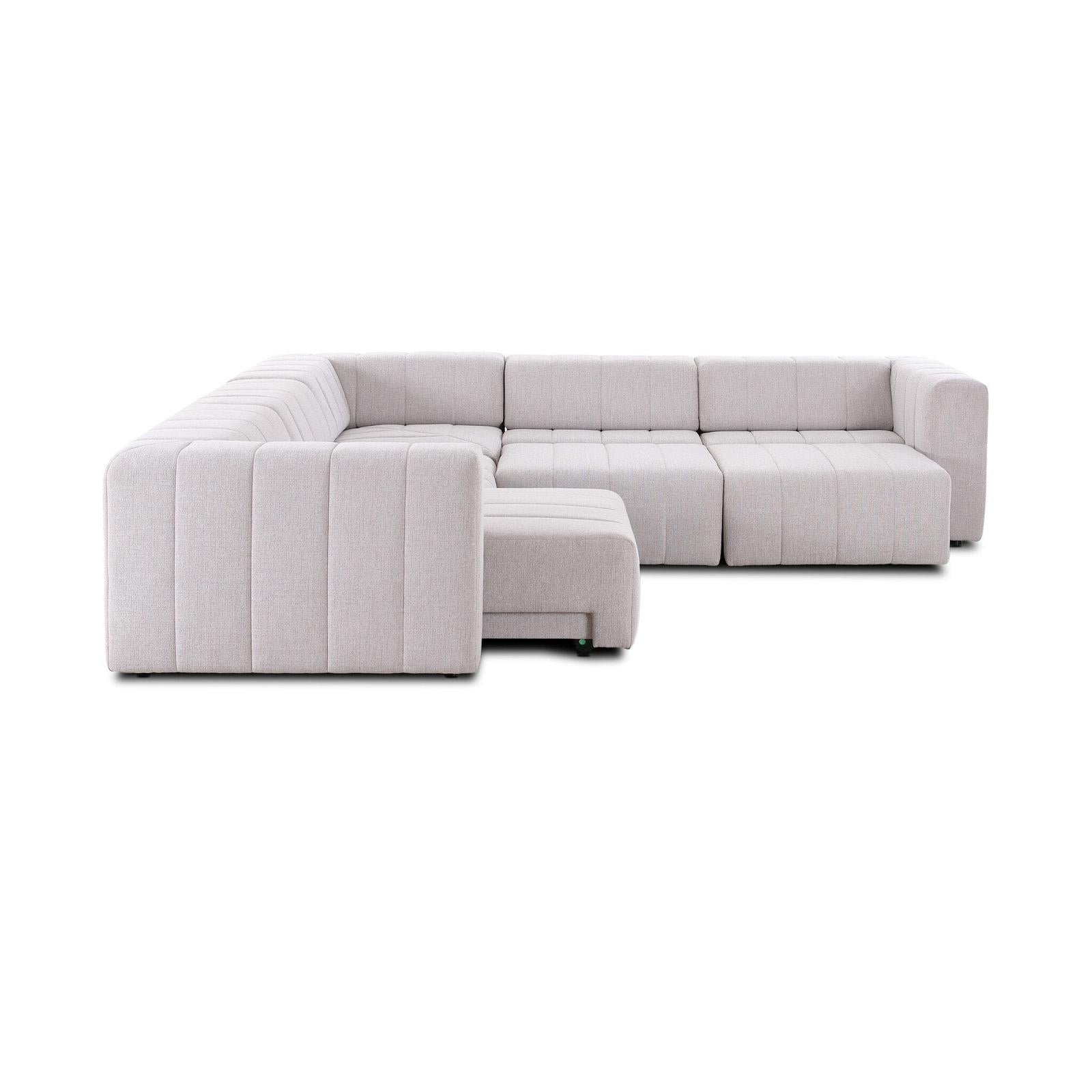 Langham Power Recliner 5-Piece Sectional - Napa Sandstone