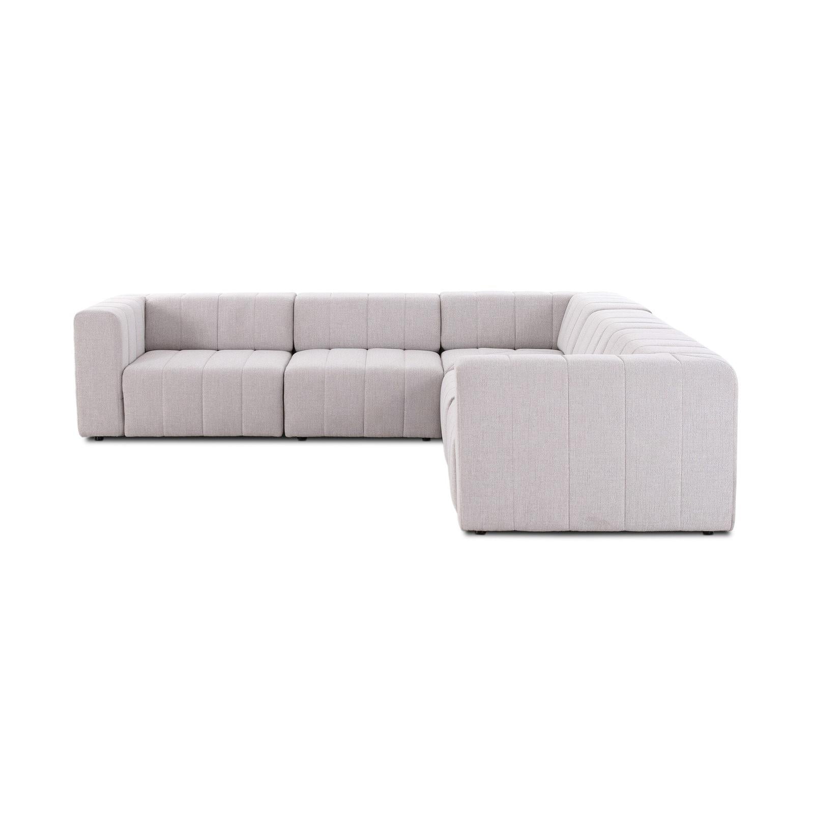 Langham Power Recliner 5-Piece Sectional - Napa Sandstone