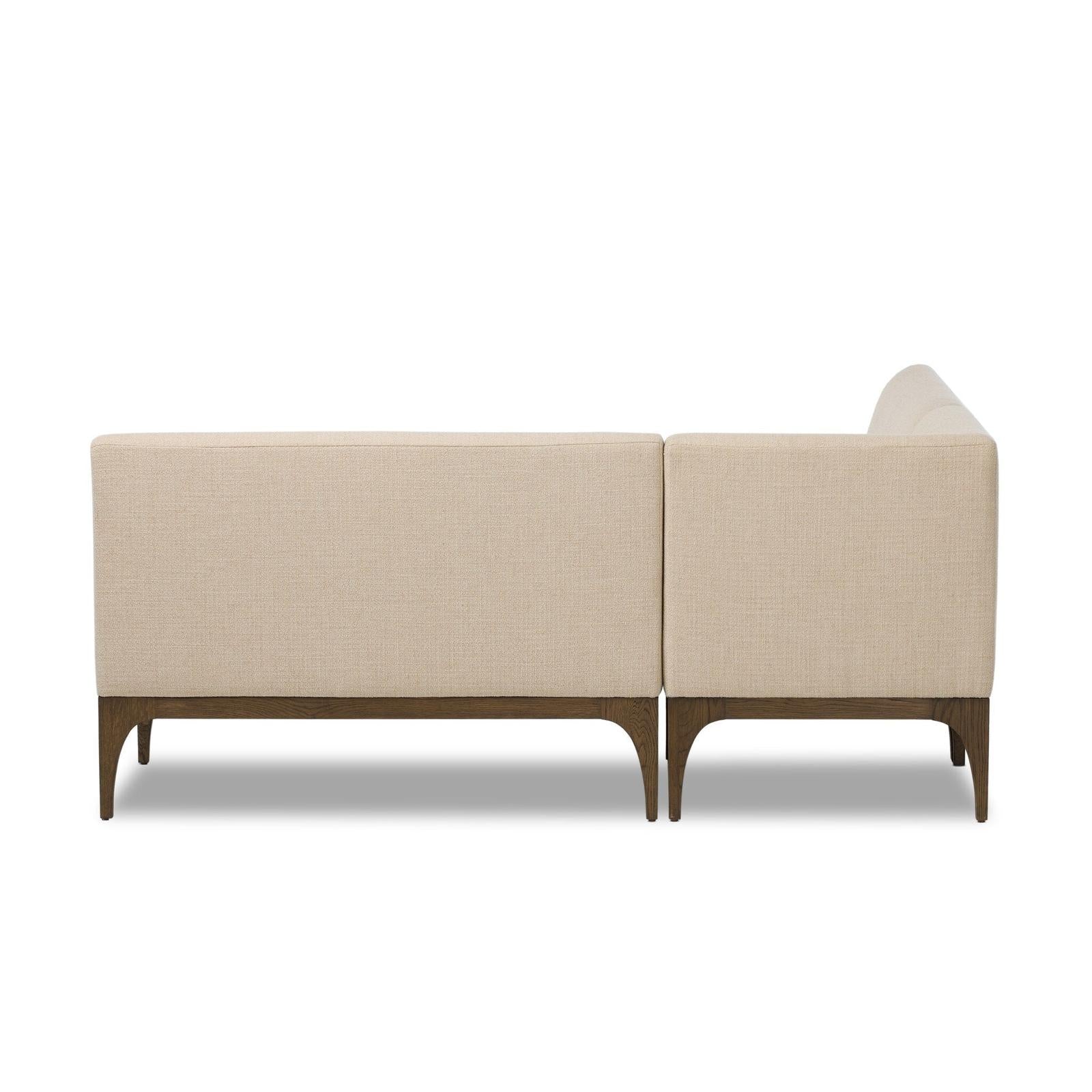 Ellington Dining Banquette L-Shape - Irving Taupe