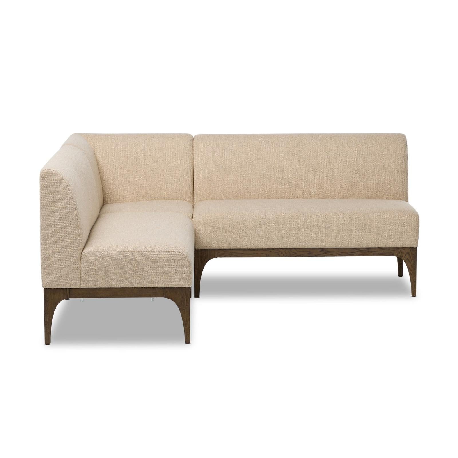 Ellington Dining Banquette L-Shape - Irving Taupe