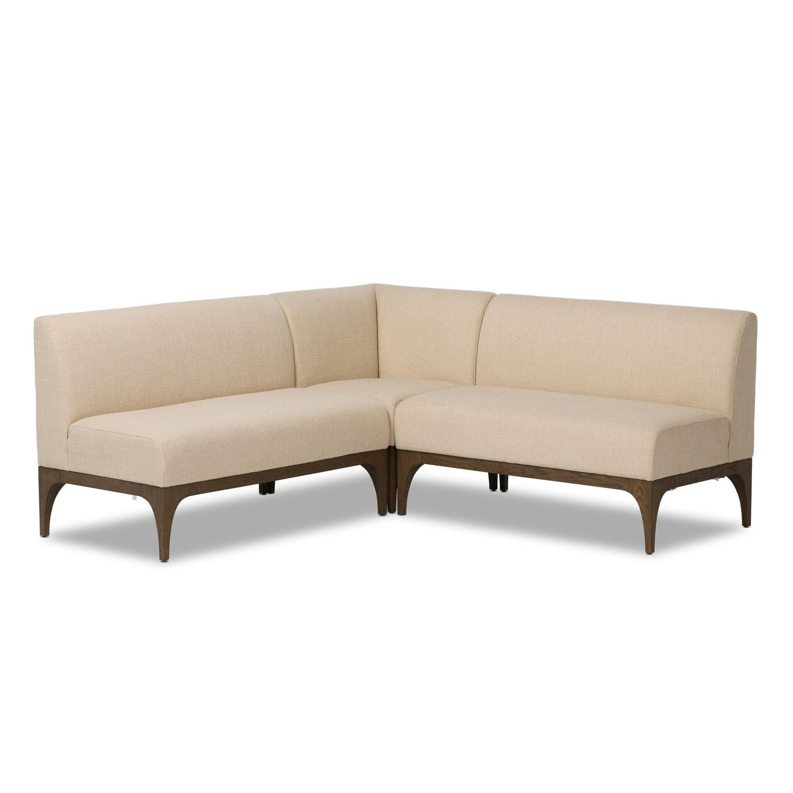 Ellington Dining Banquette L-Shape - Irving Taupe