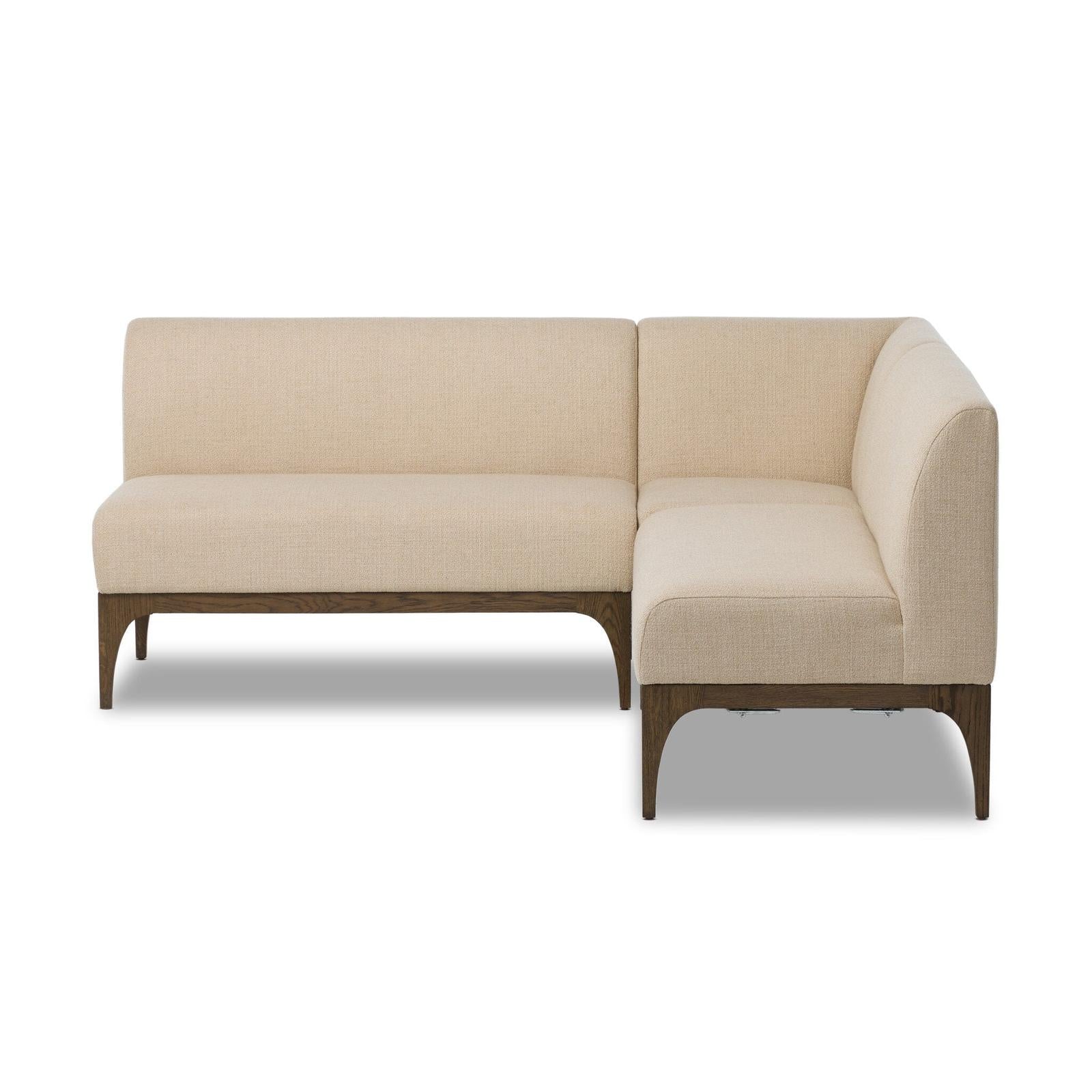 Ellington Dining Banquette L-Shape - Irving Taupe