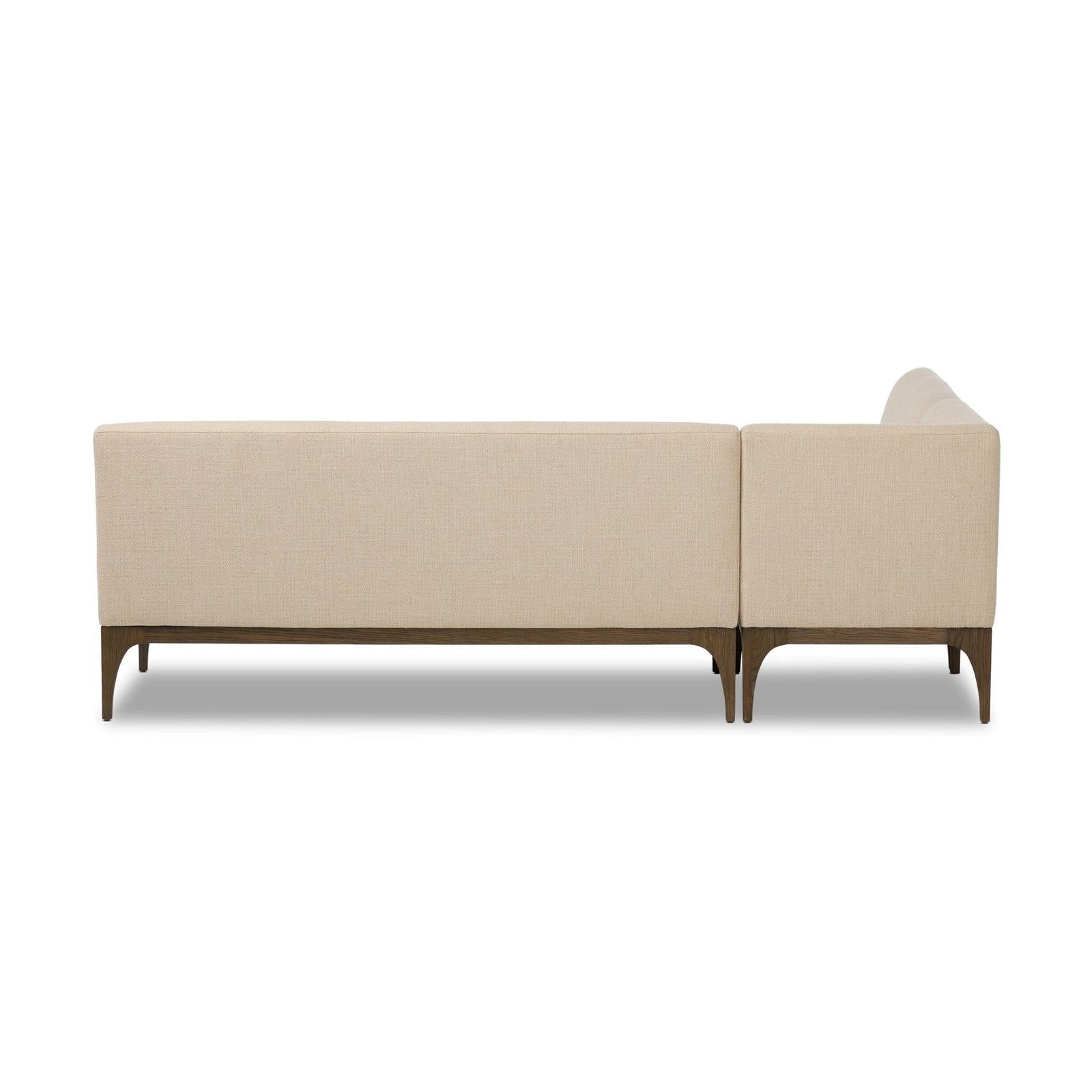 Ellington Dining Banquette L-Shape - Irving Taupe