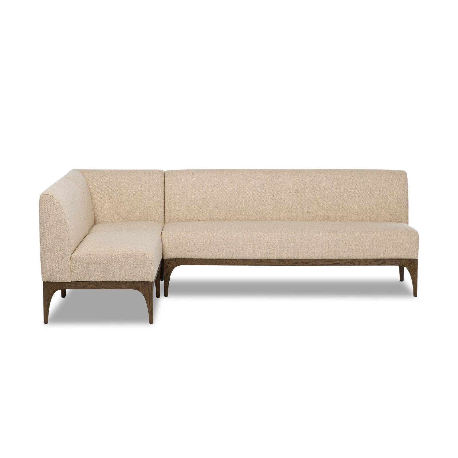 Ellington Dining Banquette L-Shape - Irving Taupe