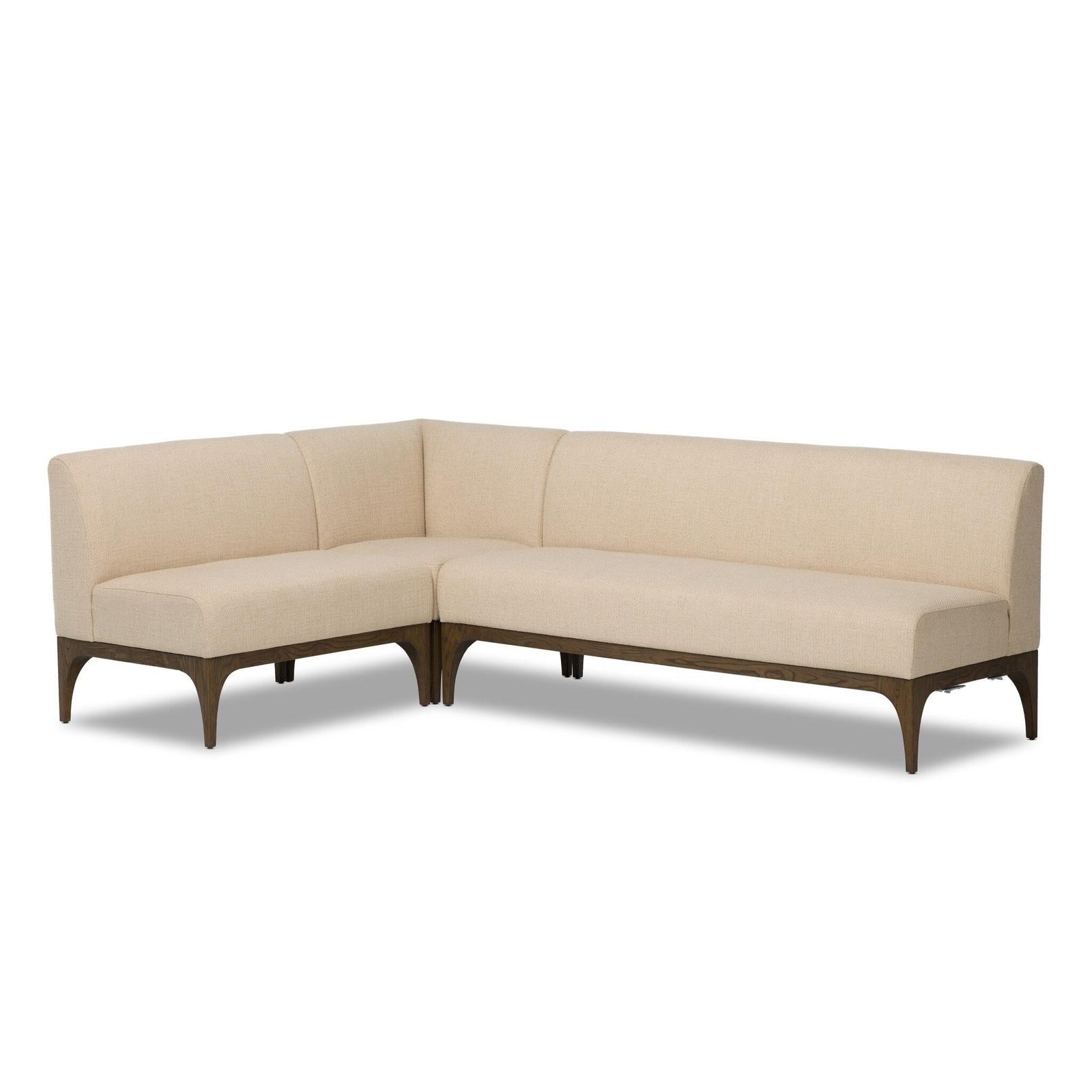 Ellington Dining Banquette L-Shape - Irving Taupe