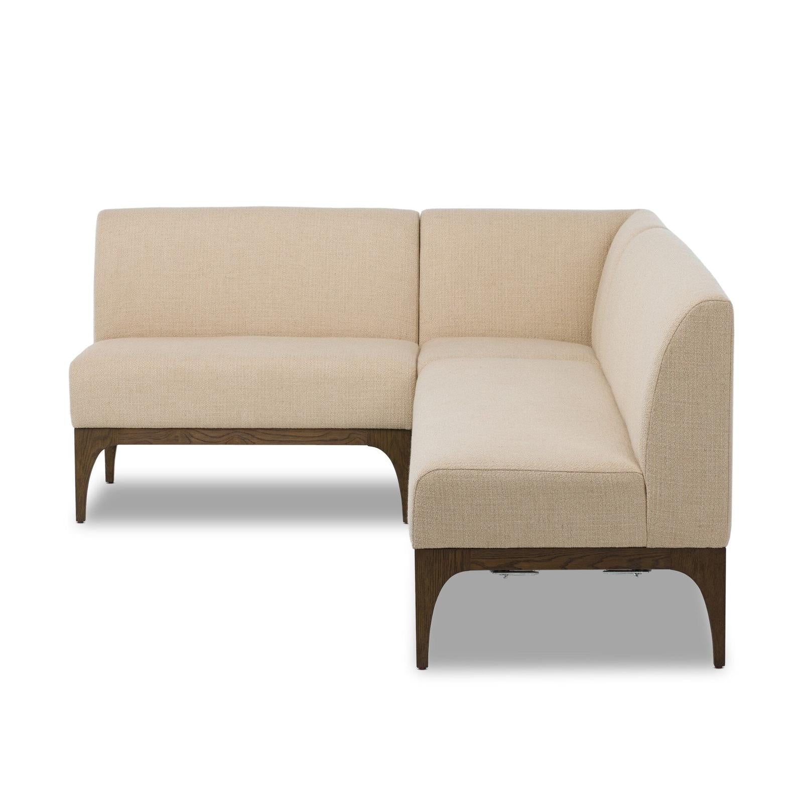 Ellington Dining Banquette L-Shape - Irving Taupe