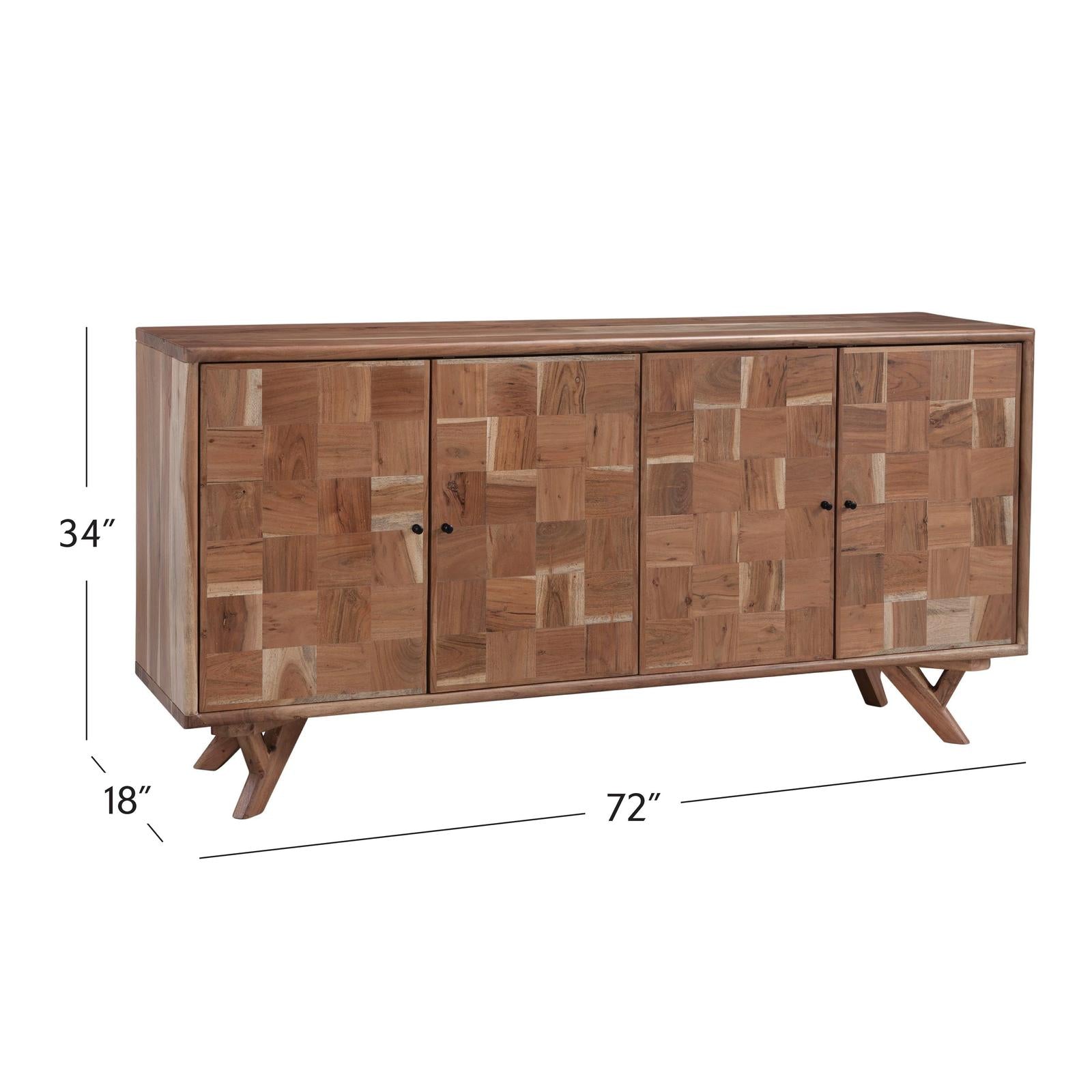 Bassett Mirror Jarvis Four Door Cabinet