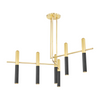 Hudson Valley Lighting Thurston 6 Light 56.75 inch Aged Old Bronze Chandelier Ceiling Light