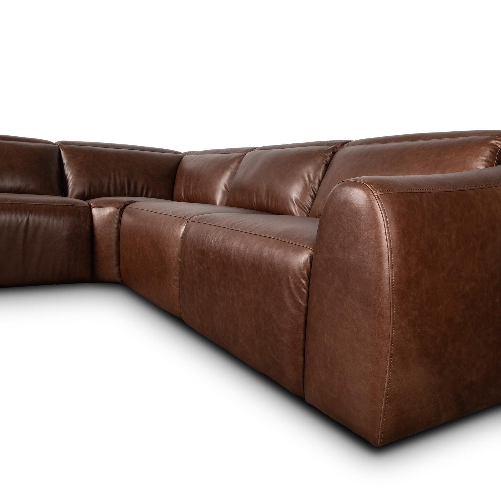 Alondra Power Recliner 5-Piece Sectional