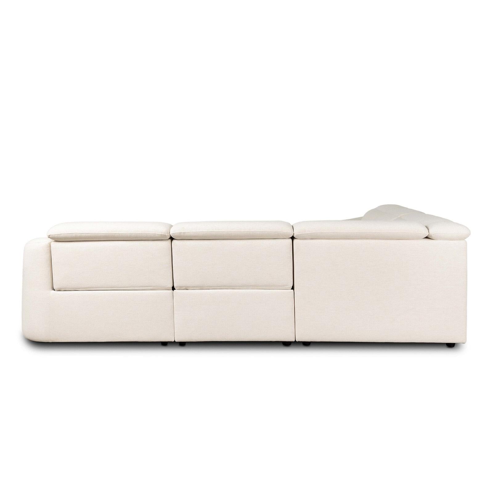 Alondra Power Recliner 5-Piece Sectional